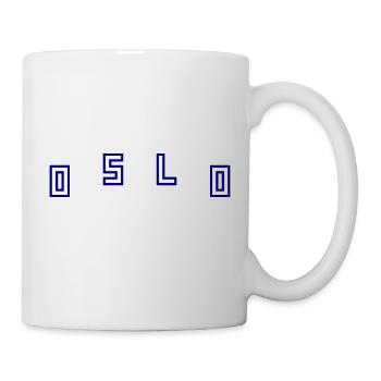 Oslo - Tasse - Weiß - Rechts