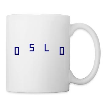 Oslo - Mug blanc - blanc - Droite