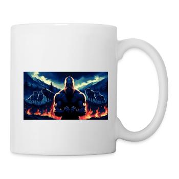 Primal Warrior - Mug - white - Right