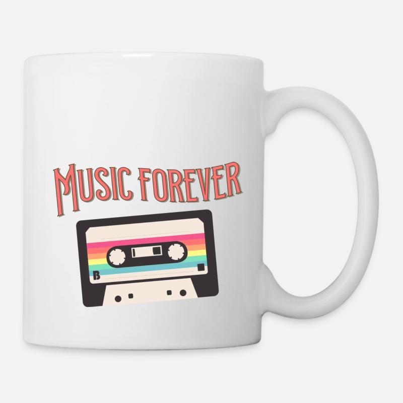 Music forever - Mug - white