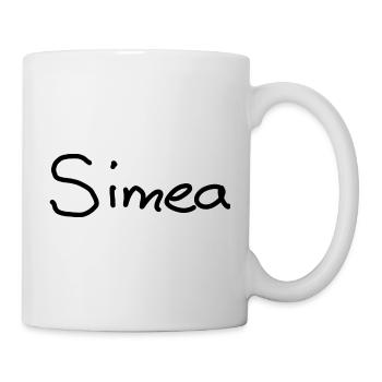Simea - Mug blanc - blanc - Droite