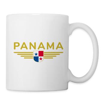 Conception du t-shirt Panama - Mug blanc - blanc - Droite