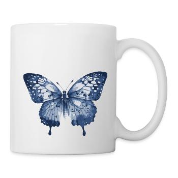 Butterfly Elegant Nature Motif - Mug - white - Right