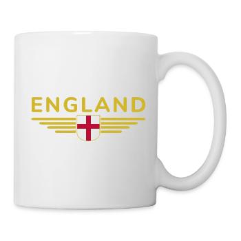 England Fan T-Shirt Design - Mug - white - Right