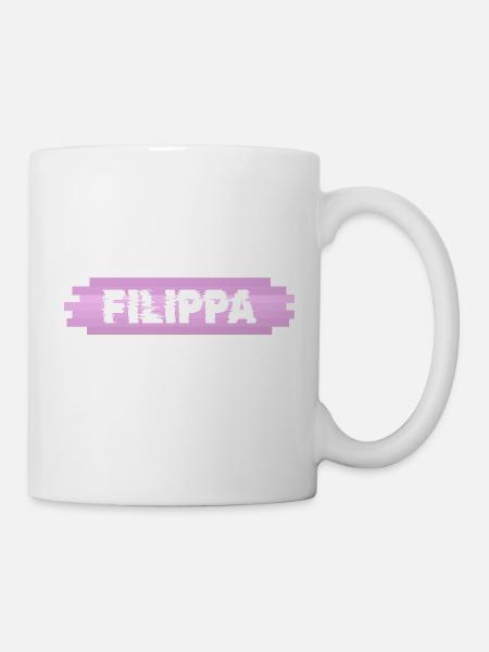 Frauenname Filippa - Tasse - Weiß