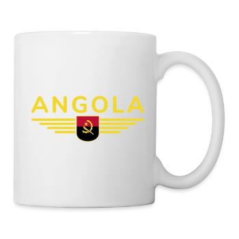 Angola Design – Fierté d’Afrique - Mug blanc - blanc - Droite