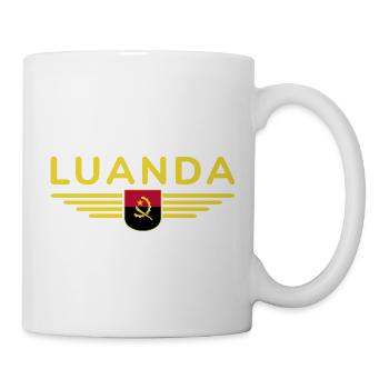 Luanda Design – Fierté de la capitale - Mug blanc - blanc - Droite