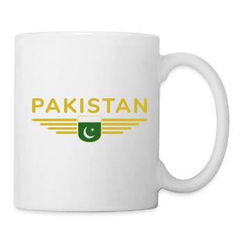 Pakistan Design – Fier de sa patrie - Mug blanc - blanc - Droite