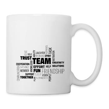 Team - Tasse - Weiß - Rechts