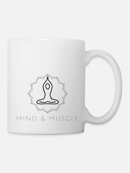 Mind & Muscle - Mug - white