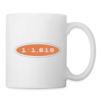 Goldener Schnitt Ratio - Tasse - Weiß - Rechts