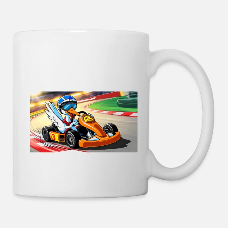 Stork Kart - Mug - white