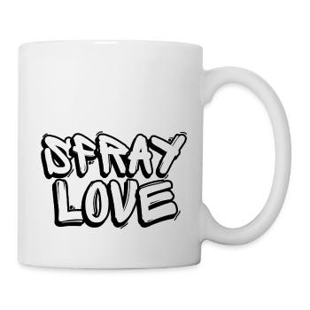 Spray Love - Tasse - Weiß - Rechts