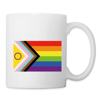 Pride Flag - Rainbow Flag - Mug - white - Right