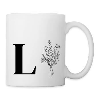 Minimalist flowers - Mug - white - Right