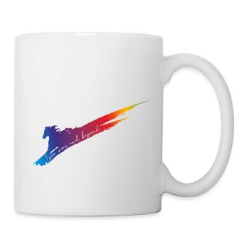 Love over and beyond - Tasse - Weiß - Rechts