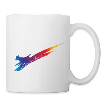 L’amour au-delà du CHIEN - Mug blanc - blanc - Droite