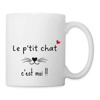 The Little Cat Is Me - Matching Mom - Mug - white - Right