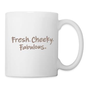 Musiciens de la ville de Brême : Frais. Effronté. Fabuleux! - Mug blanc - blanc - Droite