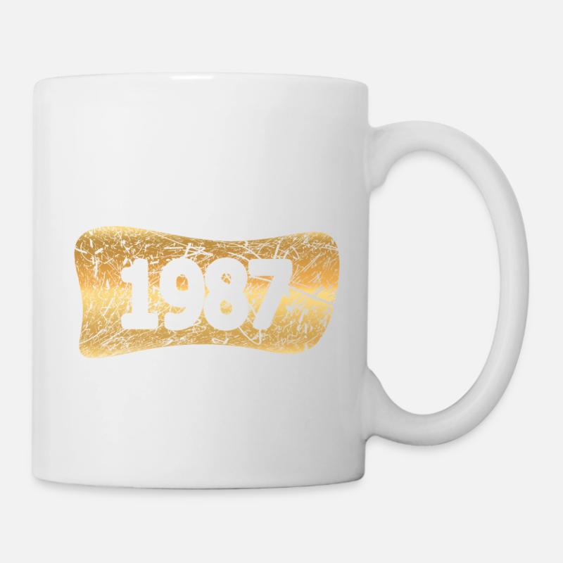 Goldbarrren 1987 - Tasse - Weiß