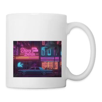 Shiny Ocean drive - Mug - white - Right