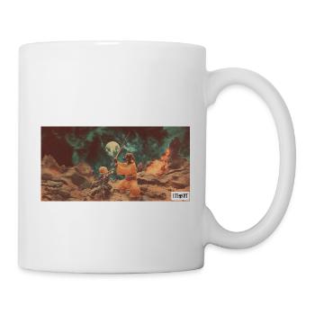 Fight of the Universe - Tasse - Weiß - Rechts