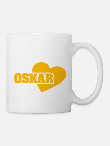 Gold Oskar - Tasse - Weiß