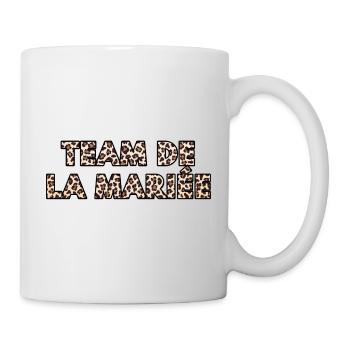 Leopard Bride's Team - Mug - white - Right