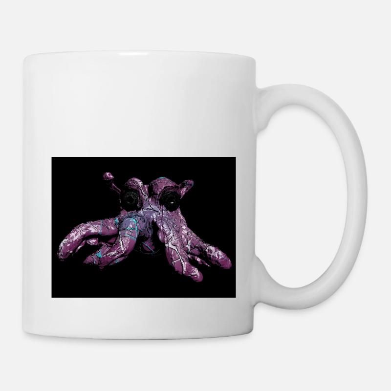 Pieuvre pieuvre - Mug blanc - blanc