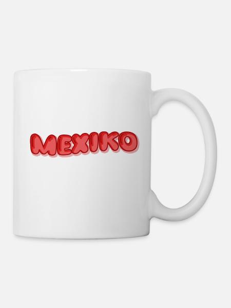 Urlaub Mexiko - Tasse - Weiß