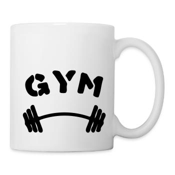 Salle de sport - Mug blanc - blanc - Droite