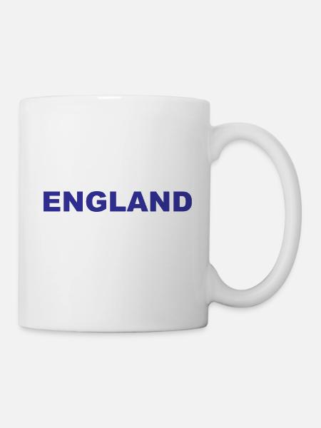 England Soccer - Football - Great Britain - Tasse - Weiß