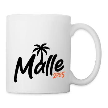 Malle 2025 palme - Tasse - Weiß - Rechts