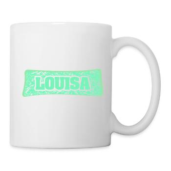 Louisa - Mug blanc - blanc - Droite