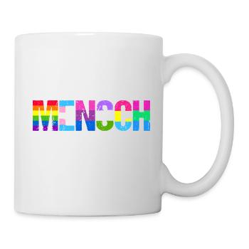 Mensch Pride Month LGBT LGBTQ - Tasse - Weiß - Rechts