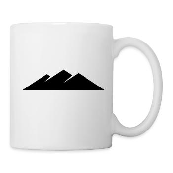 Alpine Hero – Alpine Mountains – Alpine Mountain Design - Mug - white - Right