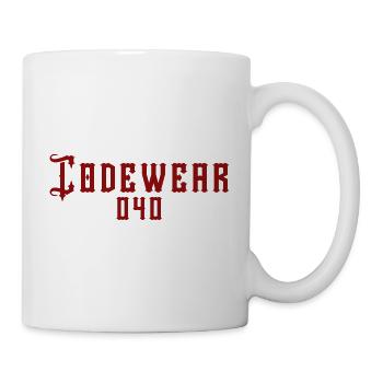Codewear 040 Hamburg - Tasse - Weiß - Rechts