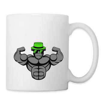 Strong Gorilla - Mug - white - Right
