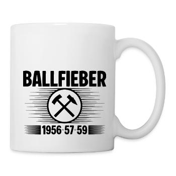 Erzgebirge Ballfieber - Tasse - Weiß - Rechts