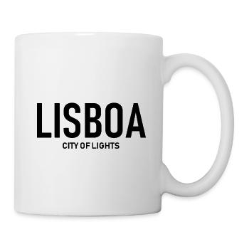 Lisboa - City of Lights - Portugal - Lisbon - Mug - white - Right