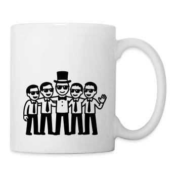 Marié Equipe Party Bachelors - Mug blanc - blanc - Droite
