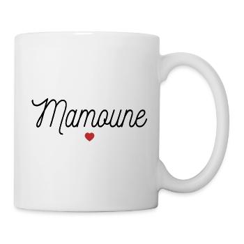 Mamoune Heart Mother's Day Gift Idea - Mug - white - Right