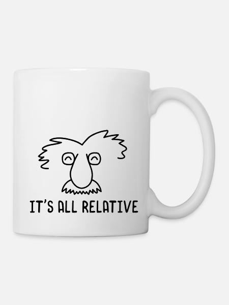 Physique Chimie Einstein Géographie Théorie du monde - Mug blanc - blanc