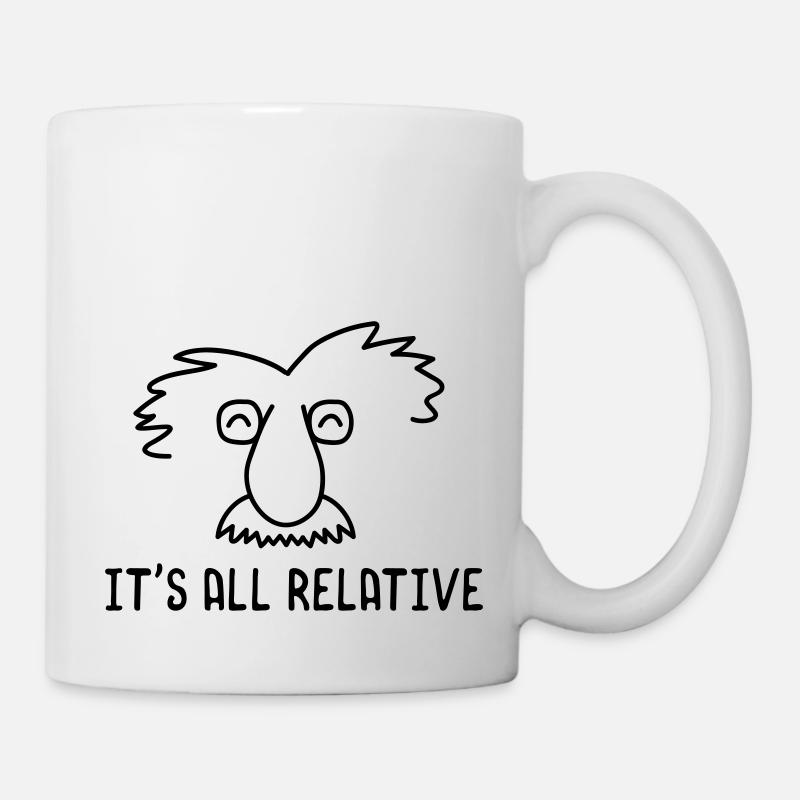 Physique Chimie Einstein Géographie Théorie du monde - Mug blanc - blanc
