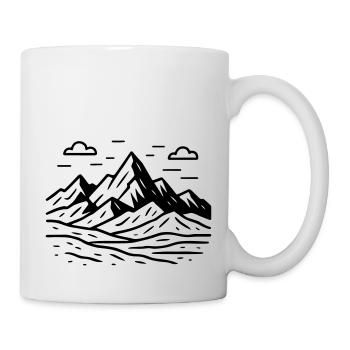 Mountain Landscape - Mug - white - Right