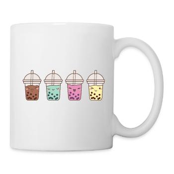 cute kawaii bubble tea boba tea - Tasse - Weiß - Rechts