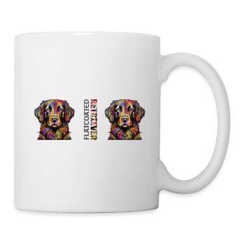 Flat Coated Retriever - Mug - white - Right
