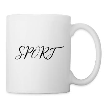 Elegant Spokè lettering in hand lettering style - Mug - white - Right