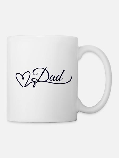 PAPA - Tasse - Weiß