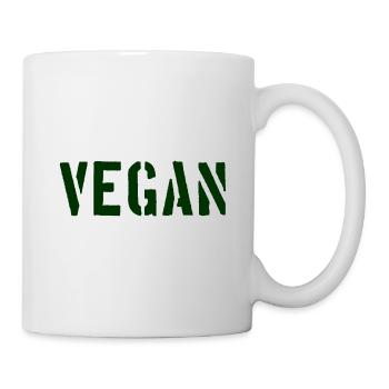 Végétalien - Veganerin - Veganer - Mug blanc - blanc - Droite